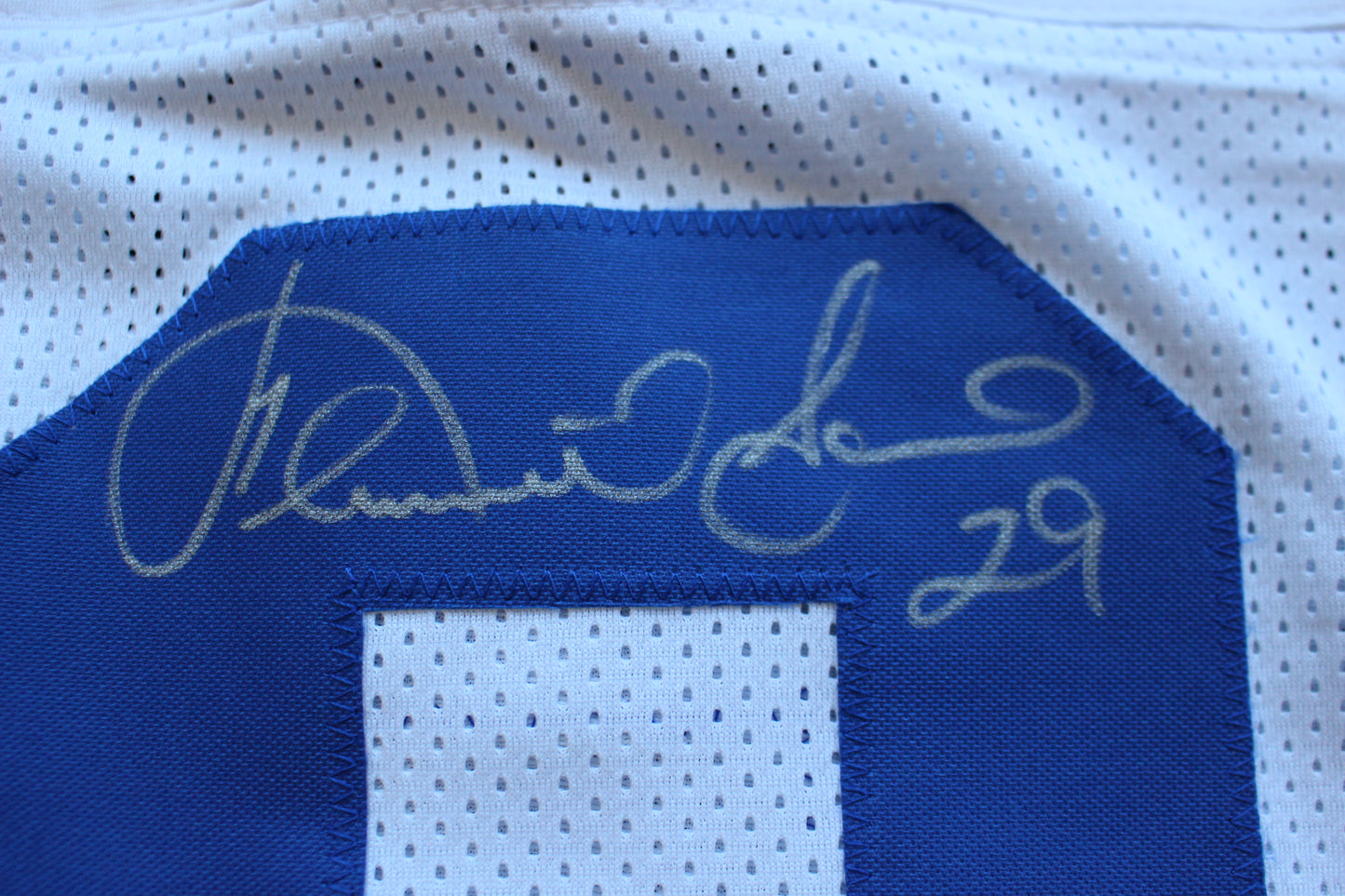 KENNETH KENNY GANT DALLAS COWBOYS SIGNED HOME JERSEY 2XL w/INSCs BAS COA
