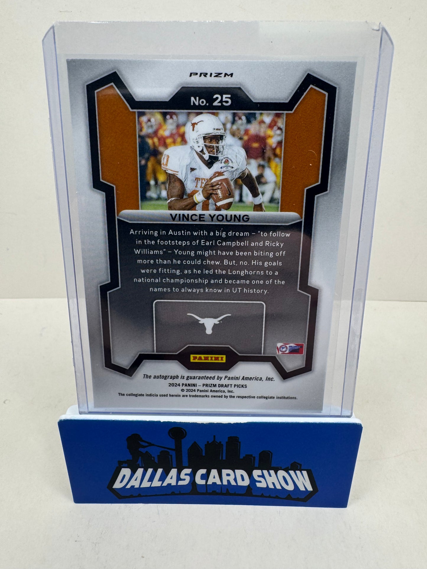 2024 Panini Draft Picks Vince Young Auto #25