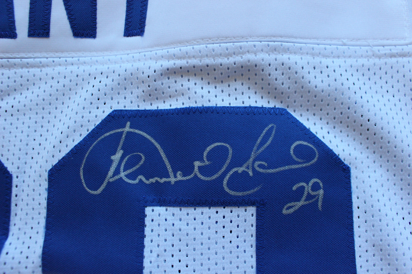 KENNETH KENNY GANT DALLAS COWBOYS SIGNED HOME JERSEY 2XL w/INSCs BAS COA