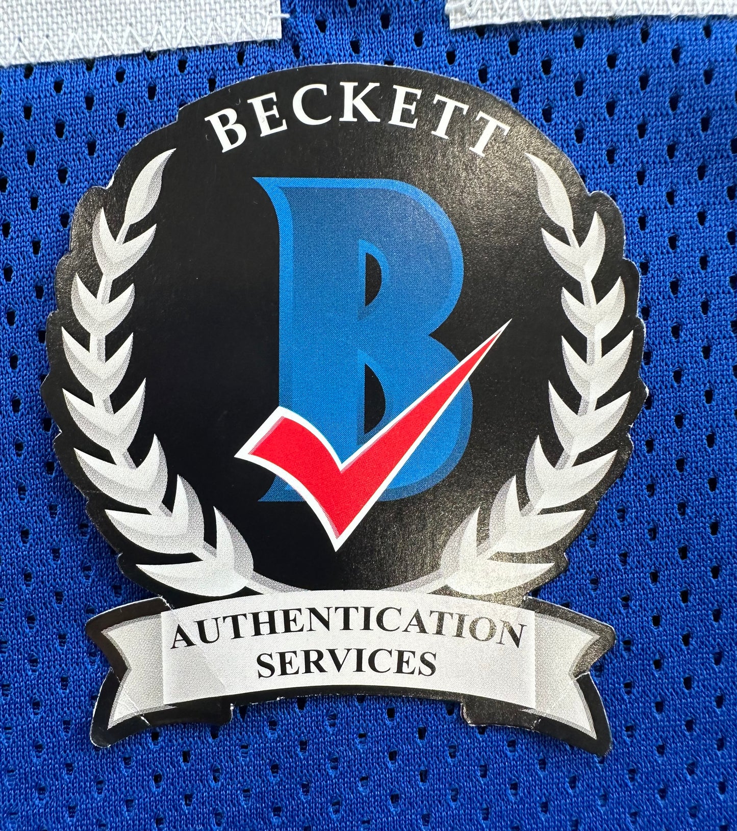 CLIFF HARRIS DALLAS COWBOYS SIGNED 3XL BLUE JERSEY BAS COA