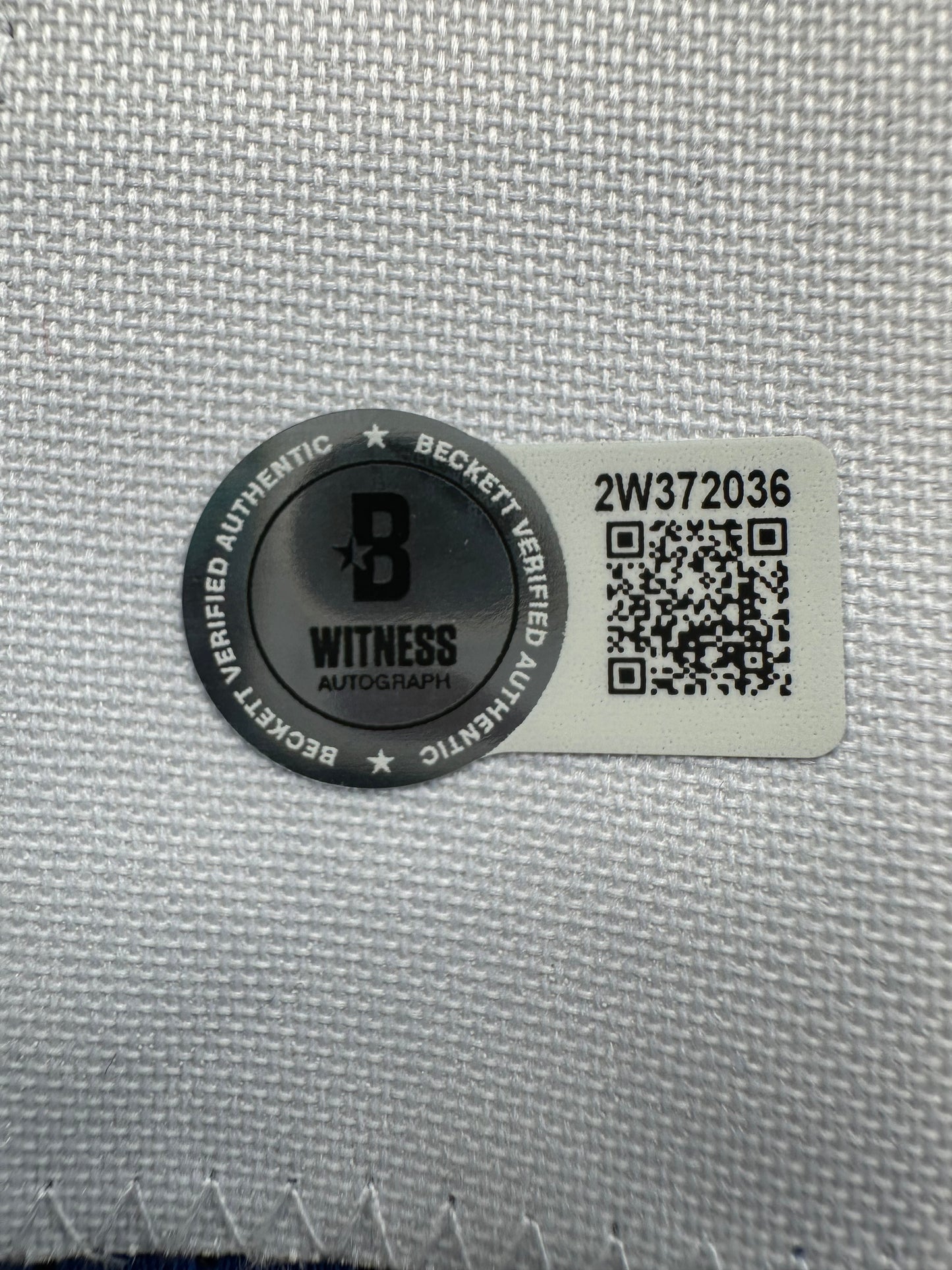 CLIFF HARRIS DALLAS COWBOYS SIGNED 3XL BLUE JERSEY BAS COA