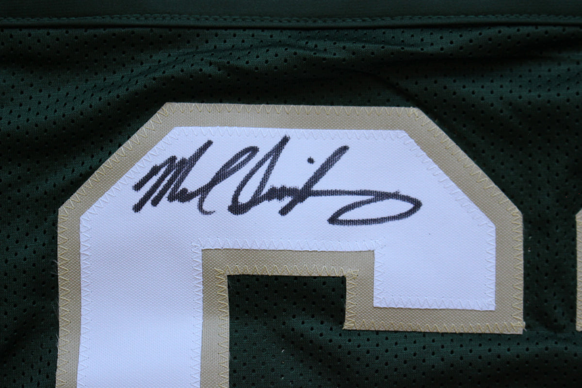 MIKE SINGLETARY BAYLOR BEARS SIGNED ROAD JERSEY Chicago Bears BAS