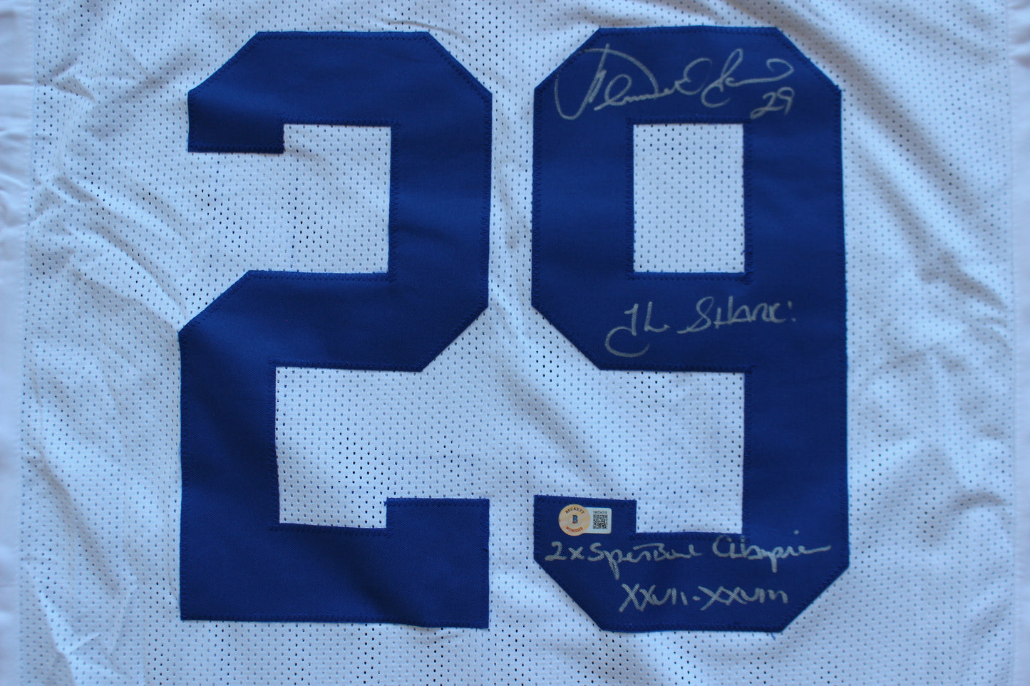 KENNETH KENNY GANT DALLAS COWBOYS SIGNED HOME JERSEY 3XL w/INSCs BAS COA