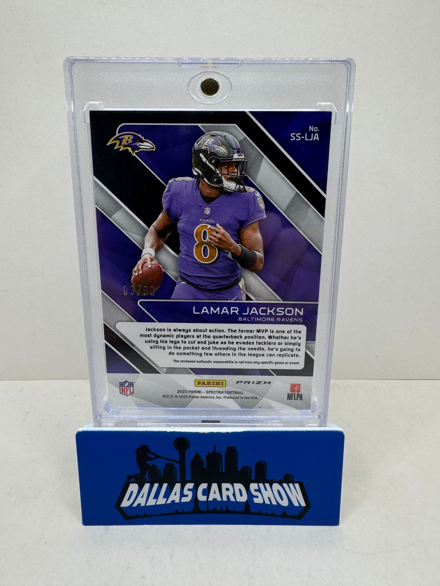 2023 Spectra Lamar Jackson Sunday Spectacle /99