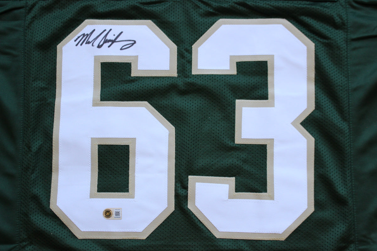 MIKE SINGLETARY BAYLOR BEARS SIGNED ROAD JERSEY Chicago Bears BAS