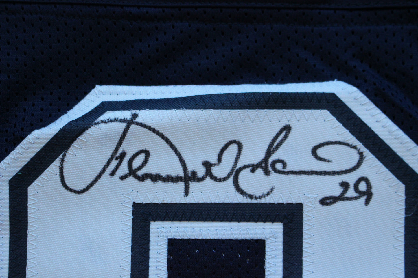 KENNETH KENNY GANT DALLAS COWBOYS SIGNED ROAD JERSEY XL w/INSCs BAS COA