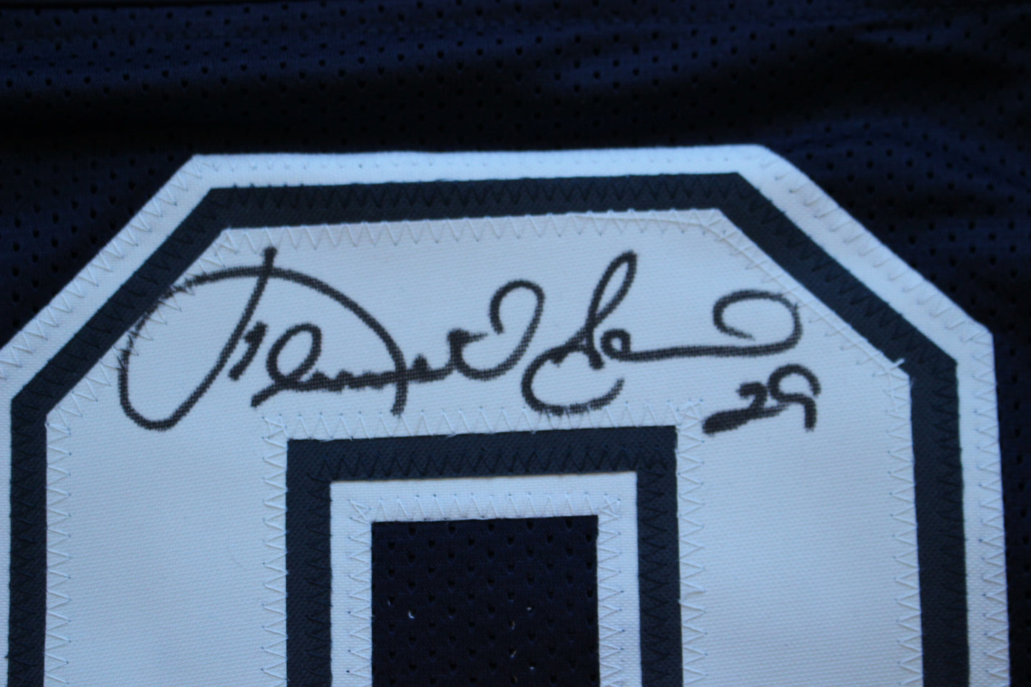 KENNETH KENNY GANT DALLAS COWBOYS SIGNED ROAD JERSEY 2XL w/INSCs BAS COA