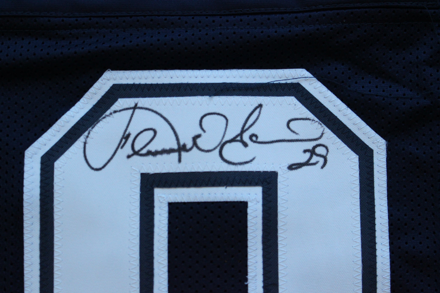 KENNETH KENNY GANT DALLAS COWBOYS SIGNED ROAD JERSEY 2XL w/INSCs BAS COA