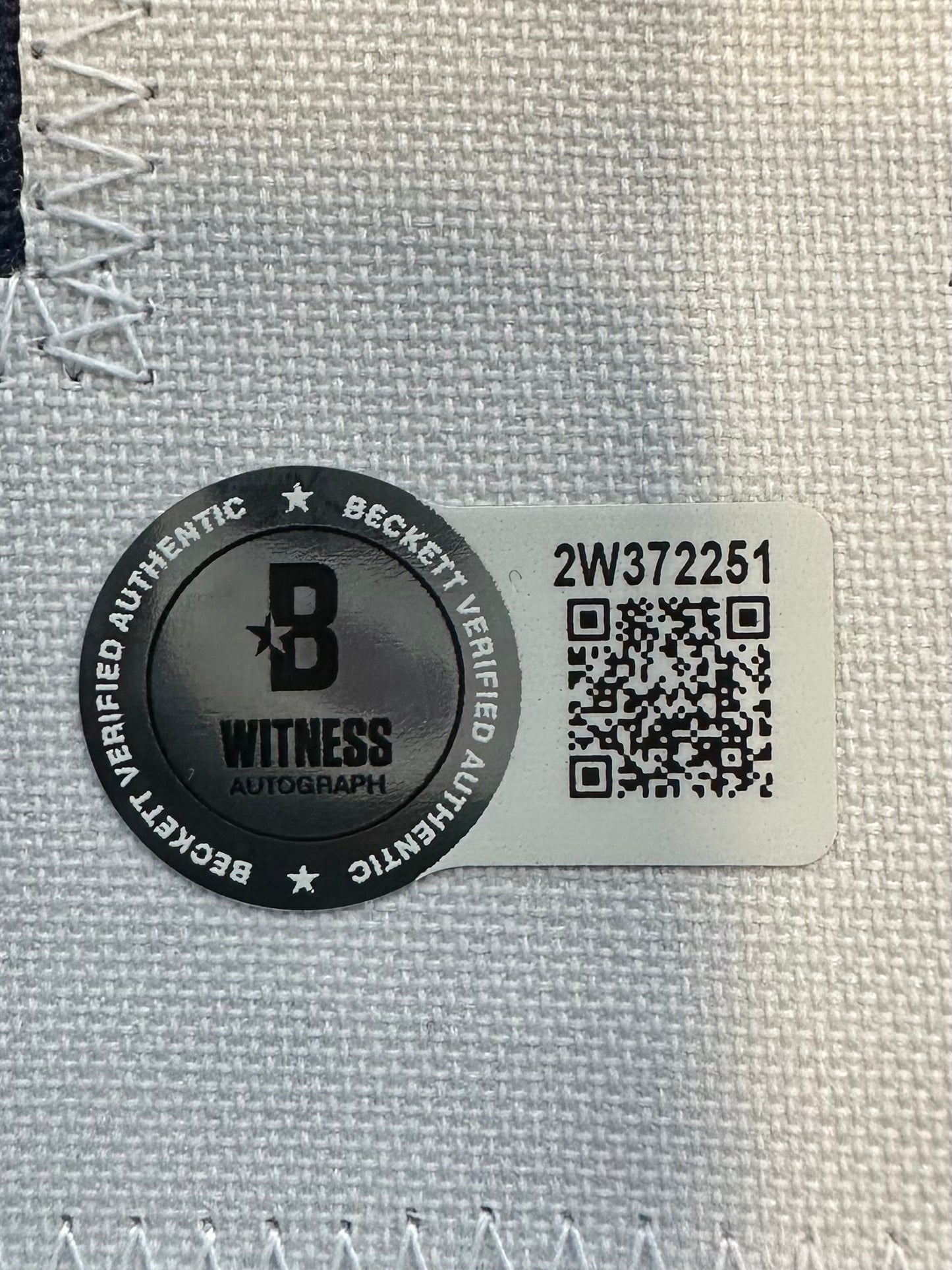 RANDY WHITE DALLAS COWBOYS SIGNED BLUE JERSEY w/HOF 94 INSCRIPTION BAS