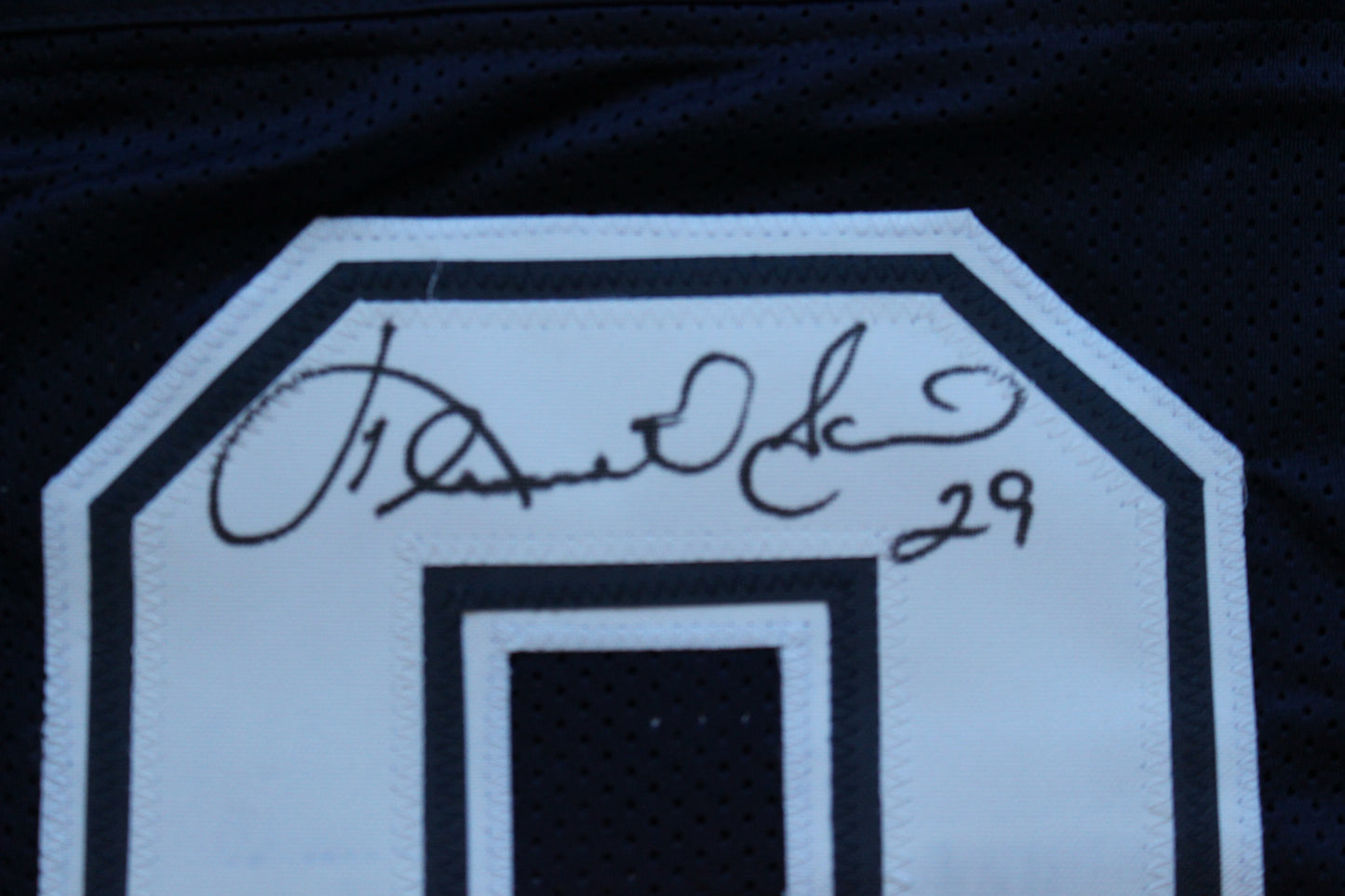 KENNETH KENNY GANT DALLAS COWBOYS SIGNED ROAD JERSEY 2XL w/INSCs BAS COA