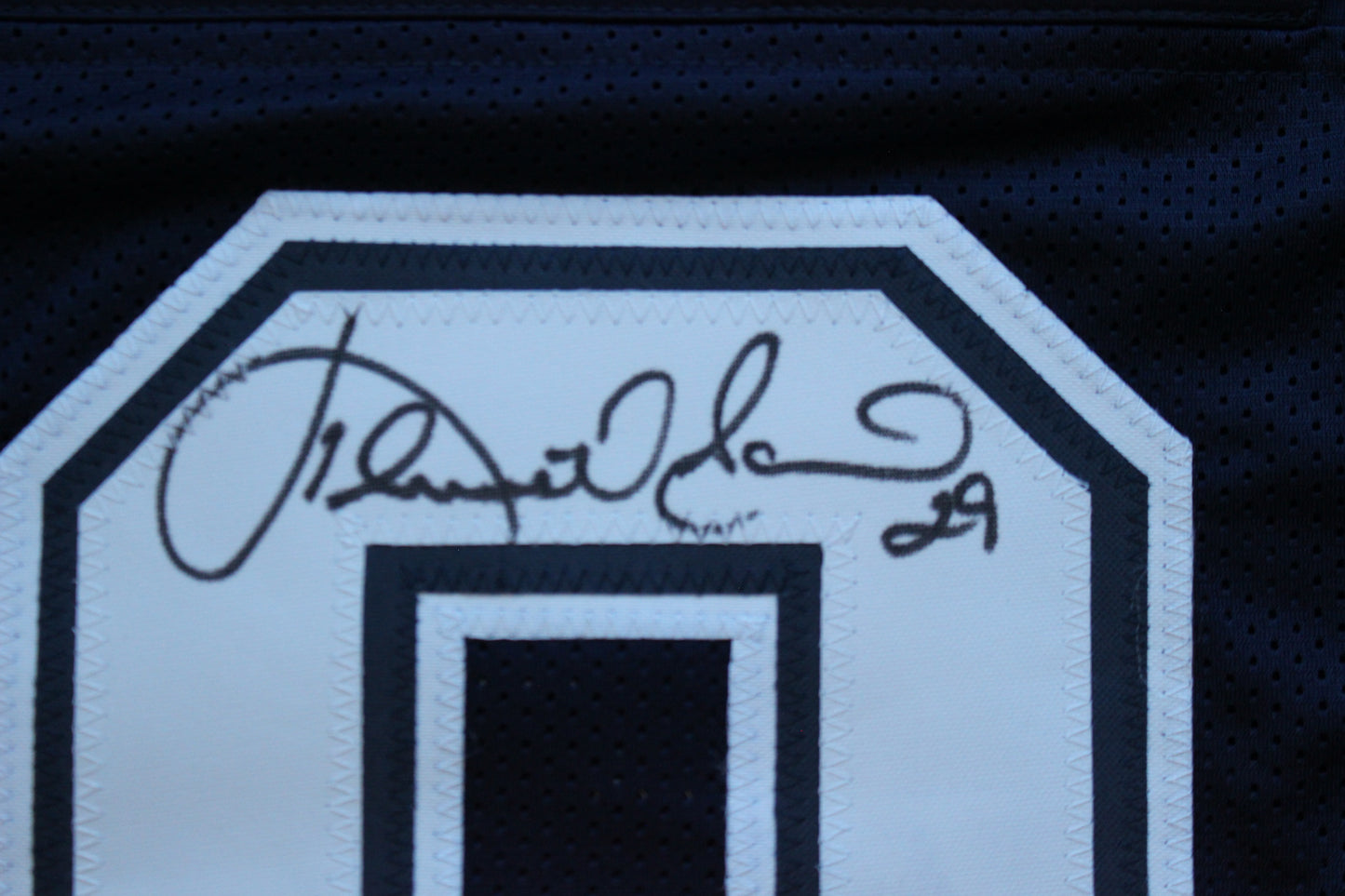 KENNETH KENNY GANT DALLAS COWBOYS SIGNED ROAD JERSEY 2XL w/INSCs BAS COA