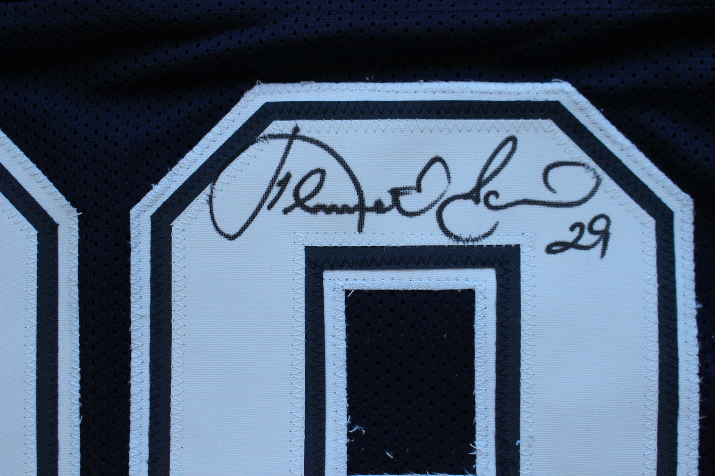 KENNETH KENNY GANT DALLAS COWBOYS SIGNED ROAD JERSEY Large w/INSCs BAS COA