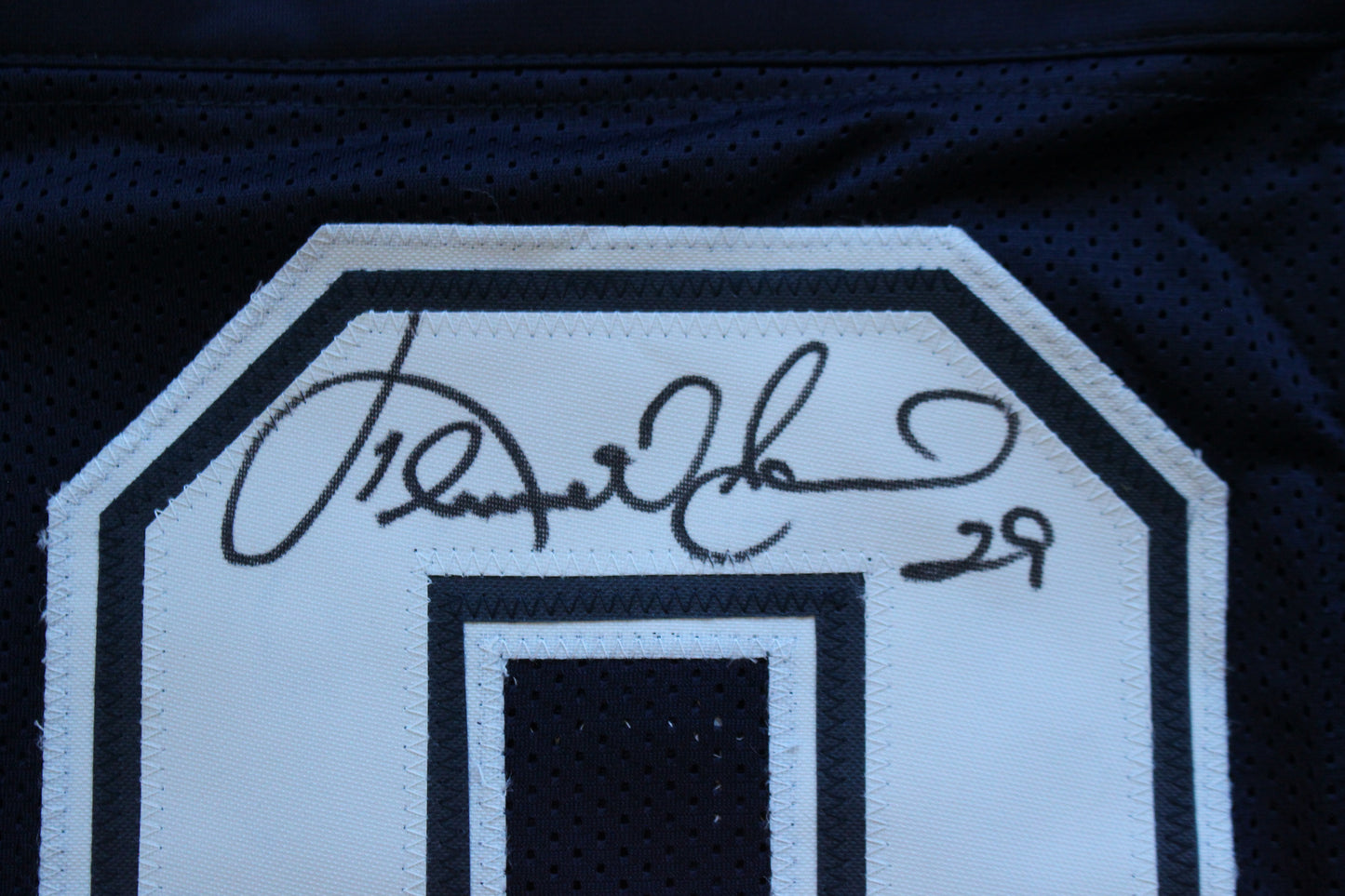 KENNETH KENNY GANT DALLAS COWBOYS SIGNED ROAD JERSEY Large w/INSCs BAS COA