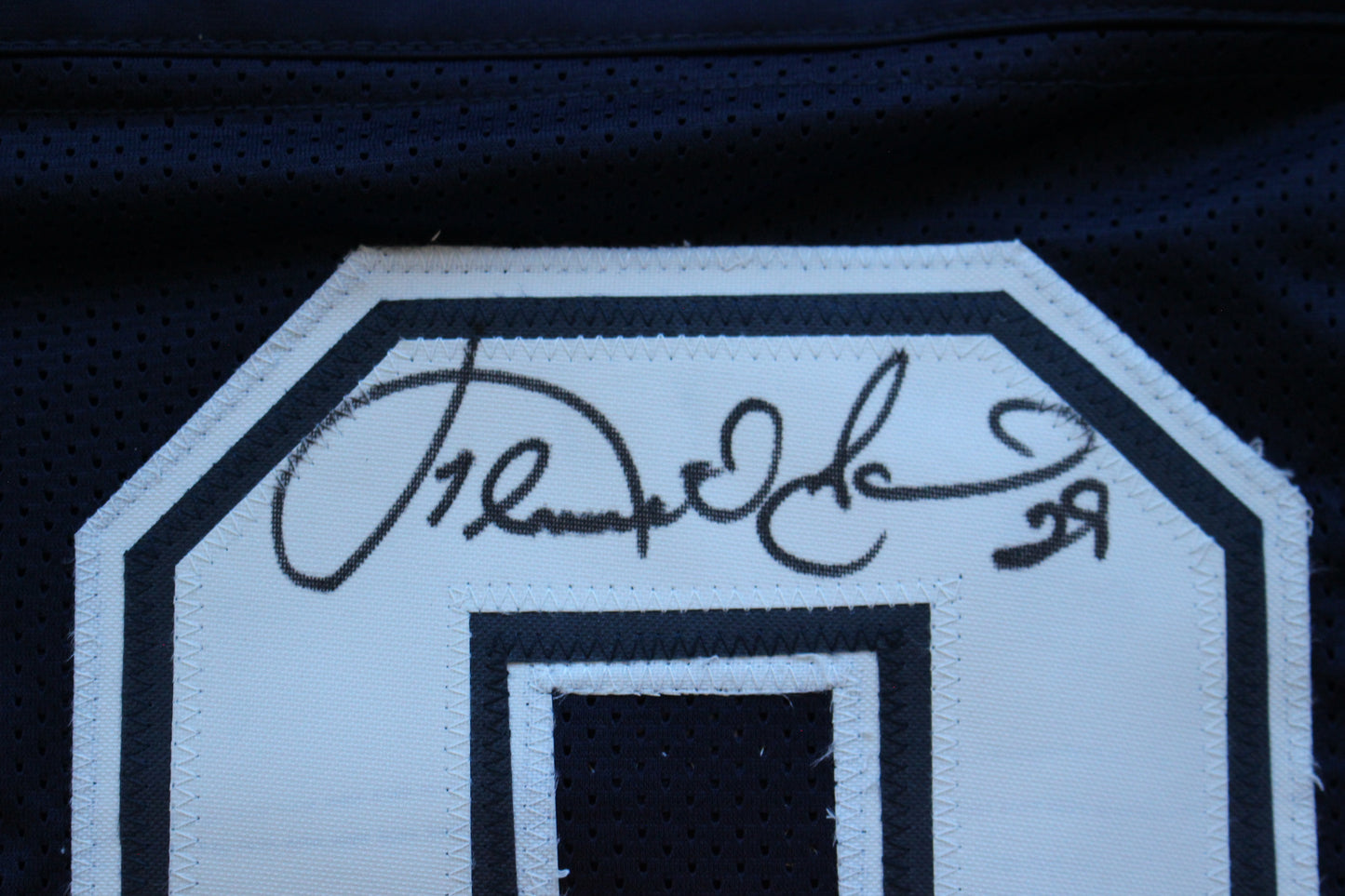 KENNETH KENNY GANT DALLAS COWBOYS SIGNED ROAD JERSEY Large w/INSCs BAS COA