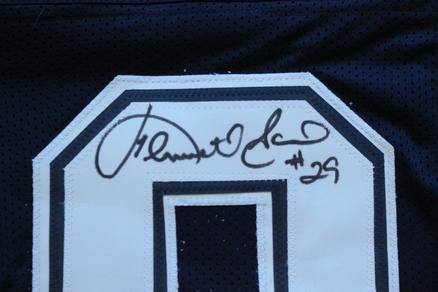 KENNETH KENNY GANT DALLAS COWBOYS SIGNED ROAD JERSEY Large w/INSCs BAS COA