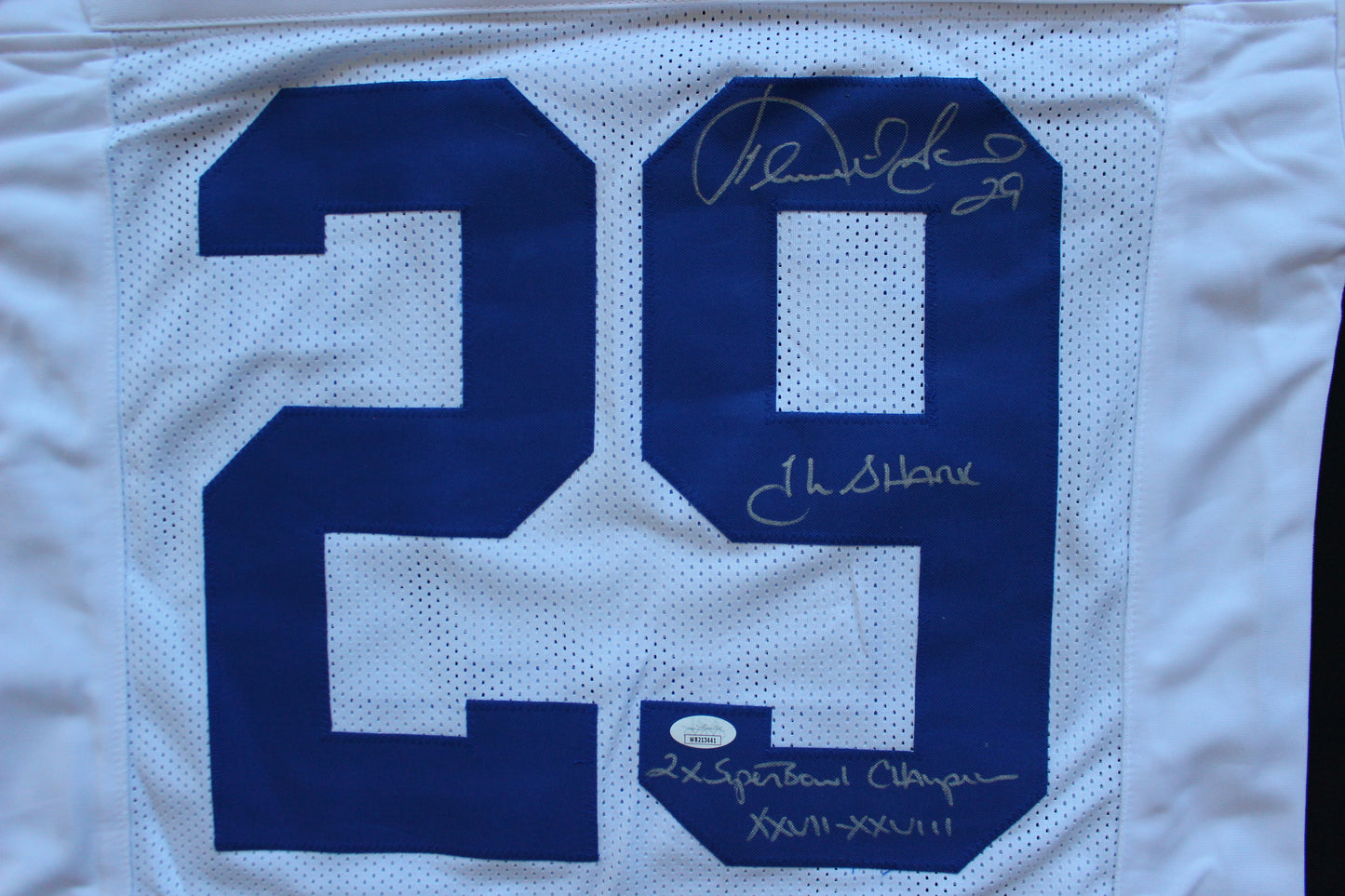 KENNETH KENNY GANT DALLAS COWBOYS SIGNED HOME JERSEY Medium w/INSCs JSA COA