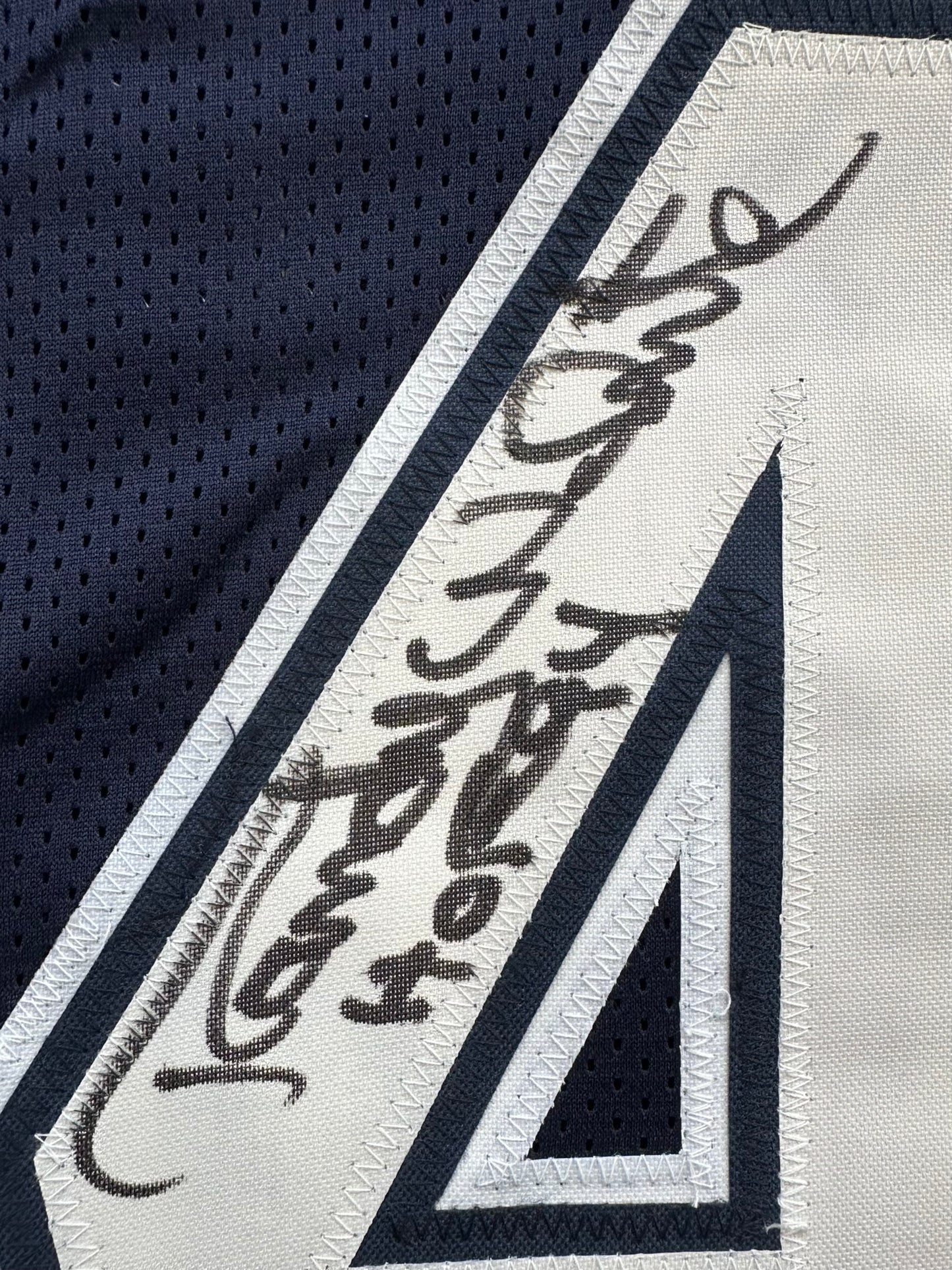 RANDY WHITE DALLAS COWBOYS SIGNED BLUE JERSEY w/HOF 94 INSCRIPTION BAS