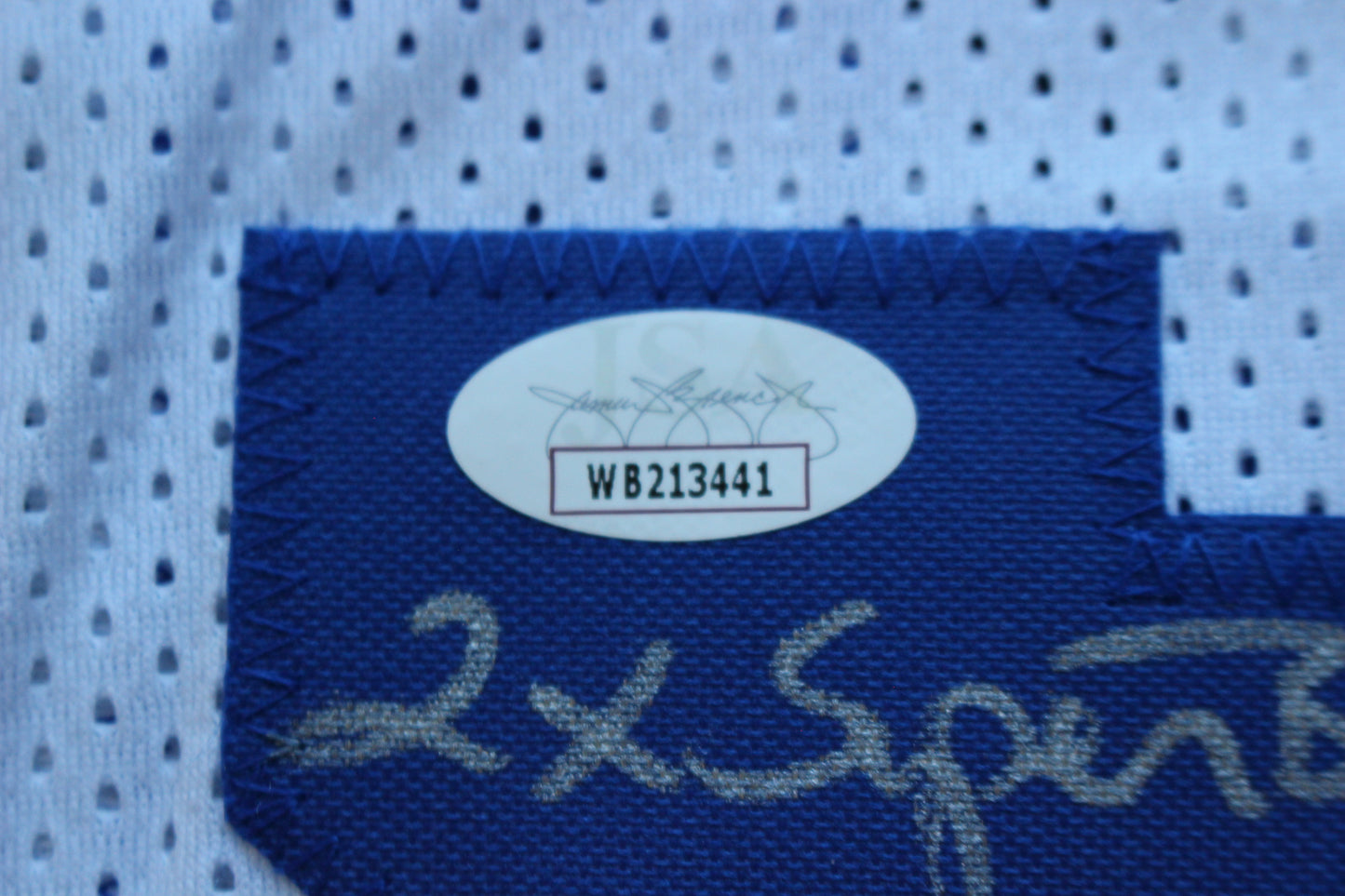 KENNETH KENNY GANT DALLAS COWBOYS SIGNED HOME JERSEY Medium w/INSCs JSA COA