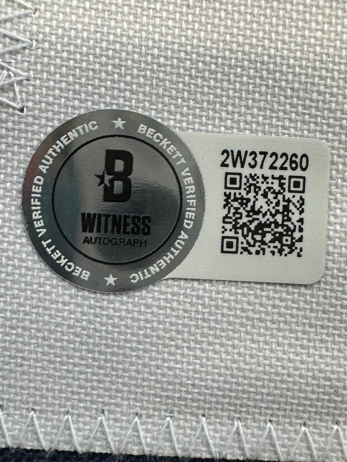 RANDY WHITE DALLAS COWBOYS SIGNED BLUE JERSEY w/HOF 94 INSCRIPTION BAS