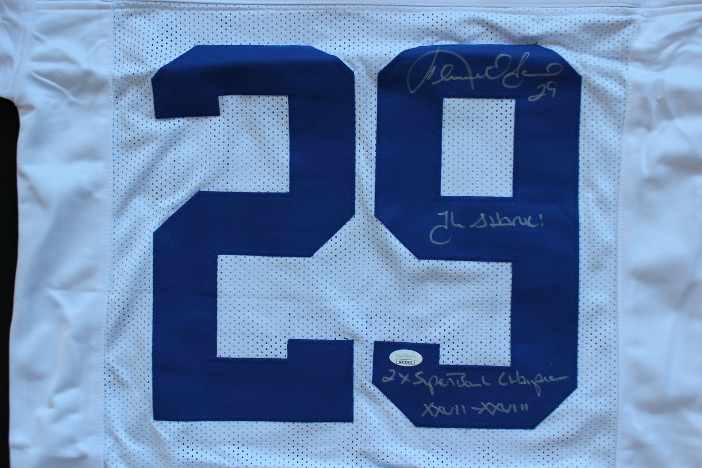 KENNETH KENNY GANT DALLAS COWBOYS SIGNED HOME JERSEY Medium w/INSCs JSA COA