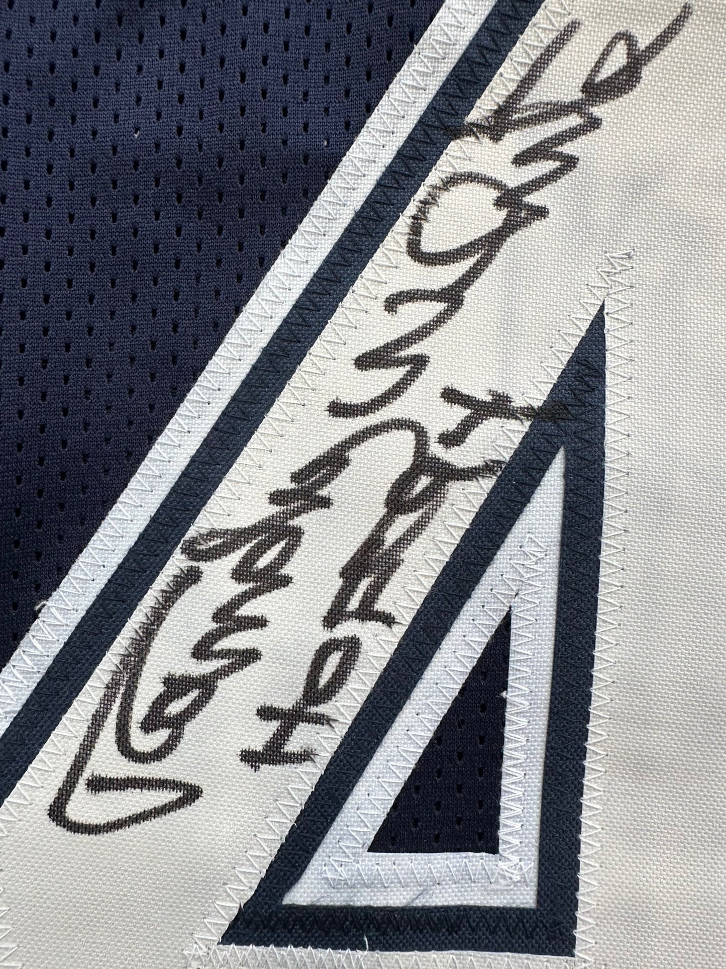 RANDY WHITE DALLAS COWBOYS SIGNED BLUE JERSEY w/HOF 94 INSCRIPTION BAS