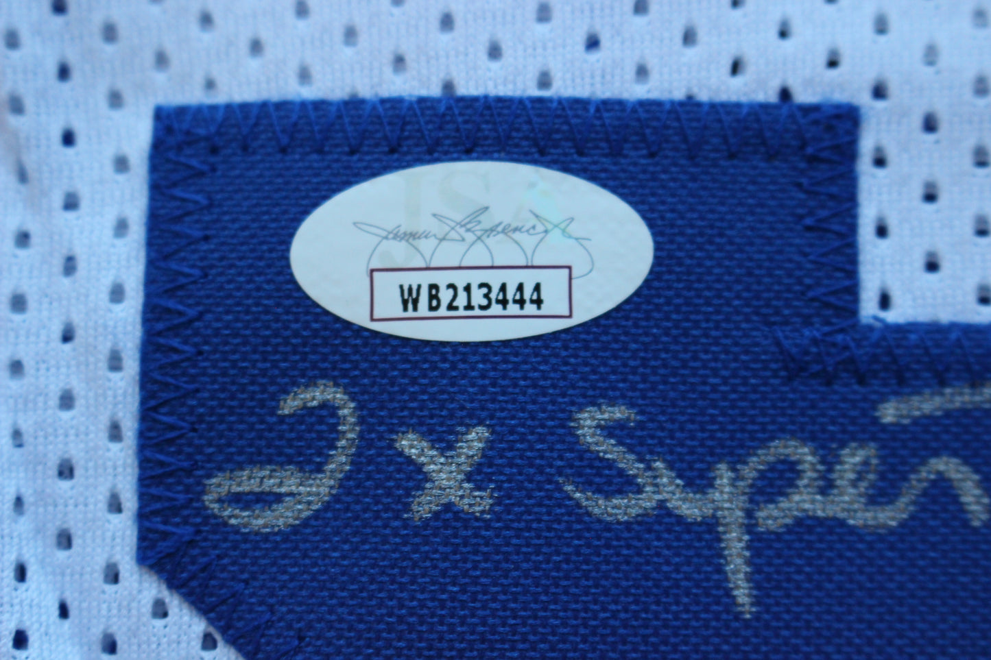 KENNETH KENNY GANT DALLAS COWBOYS SIGNED HOME JERSEY Medium w/INSCs JSA COA