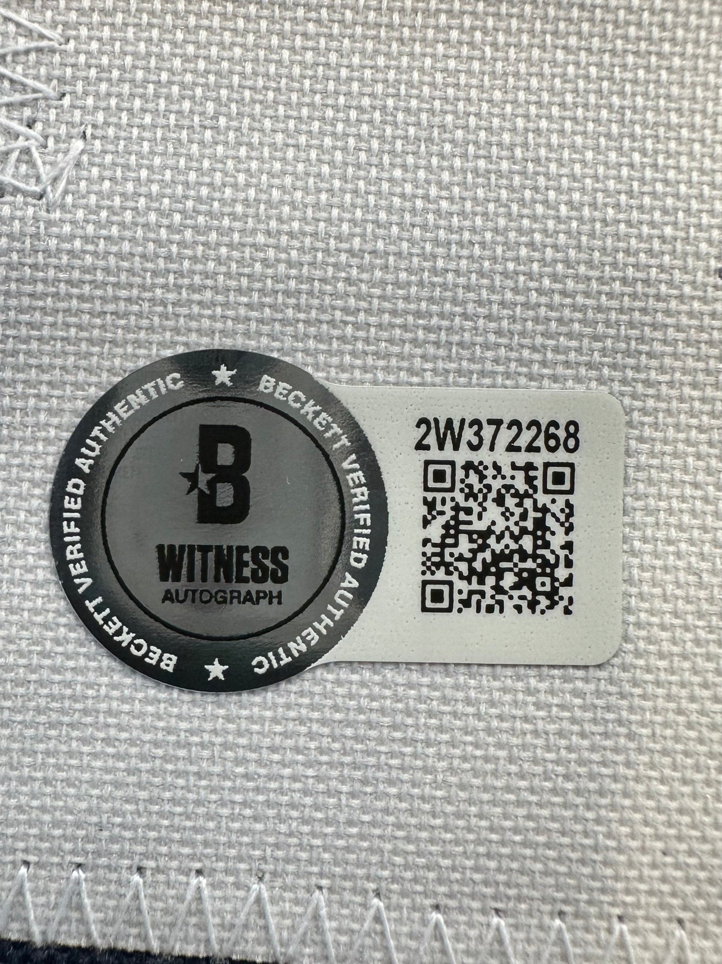 RANDY WHITE DALLAS COWBOYS SIGNED BLUE JERSEY w/HOF 94 INSCRIPTION BAS