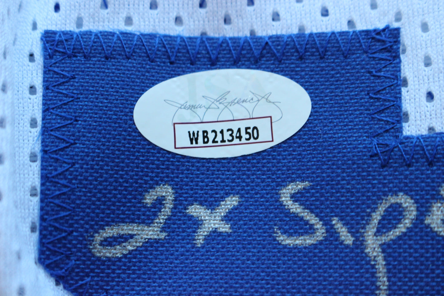 KENNETH KENNY GANT DALLAS COWBOYS SIGNED HOME JERSEY Medium w/INSCs JSA COA