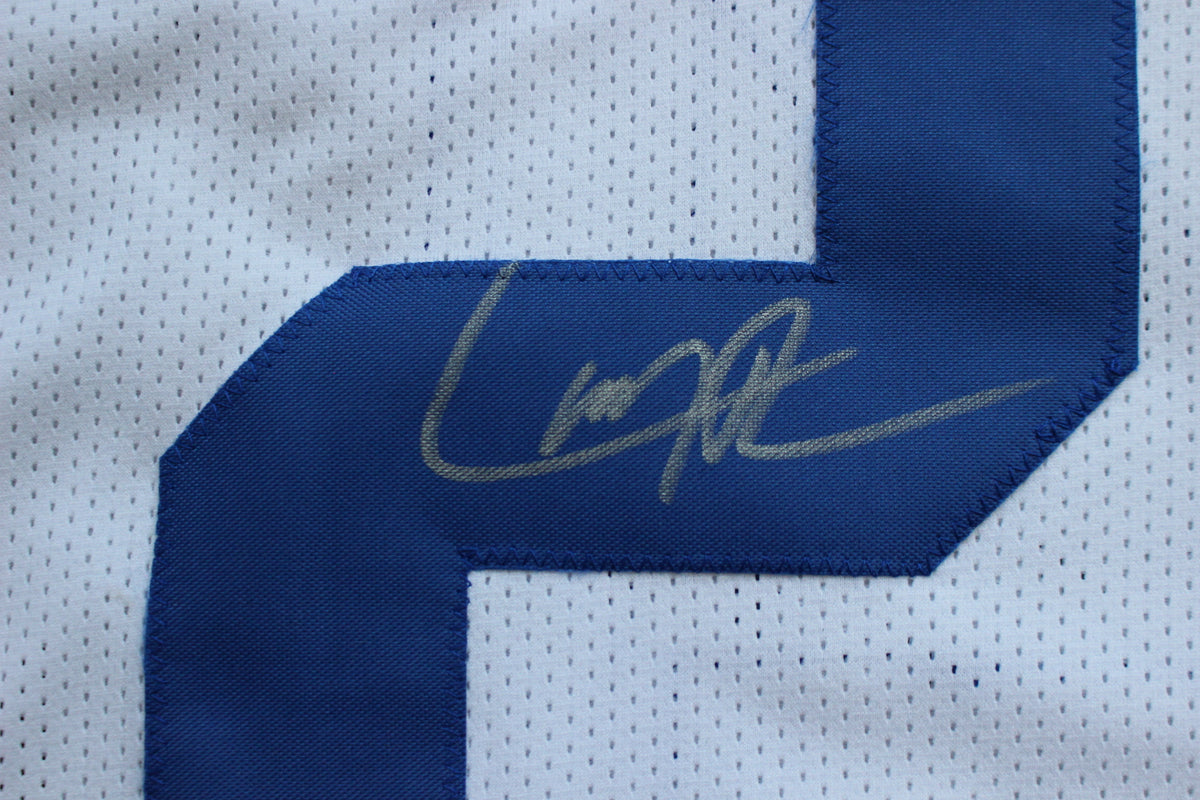 LARRY BROWN DALLAS COWBOYS SIGNED JERSEY TCU BAS