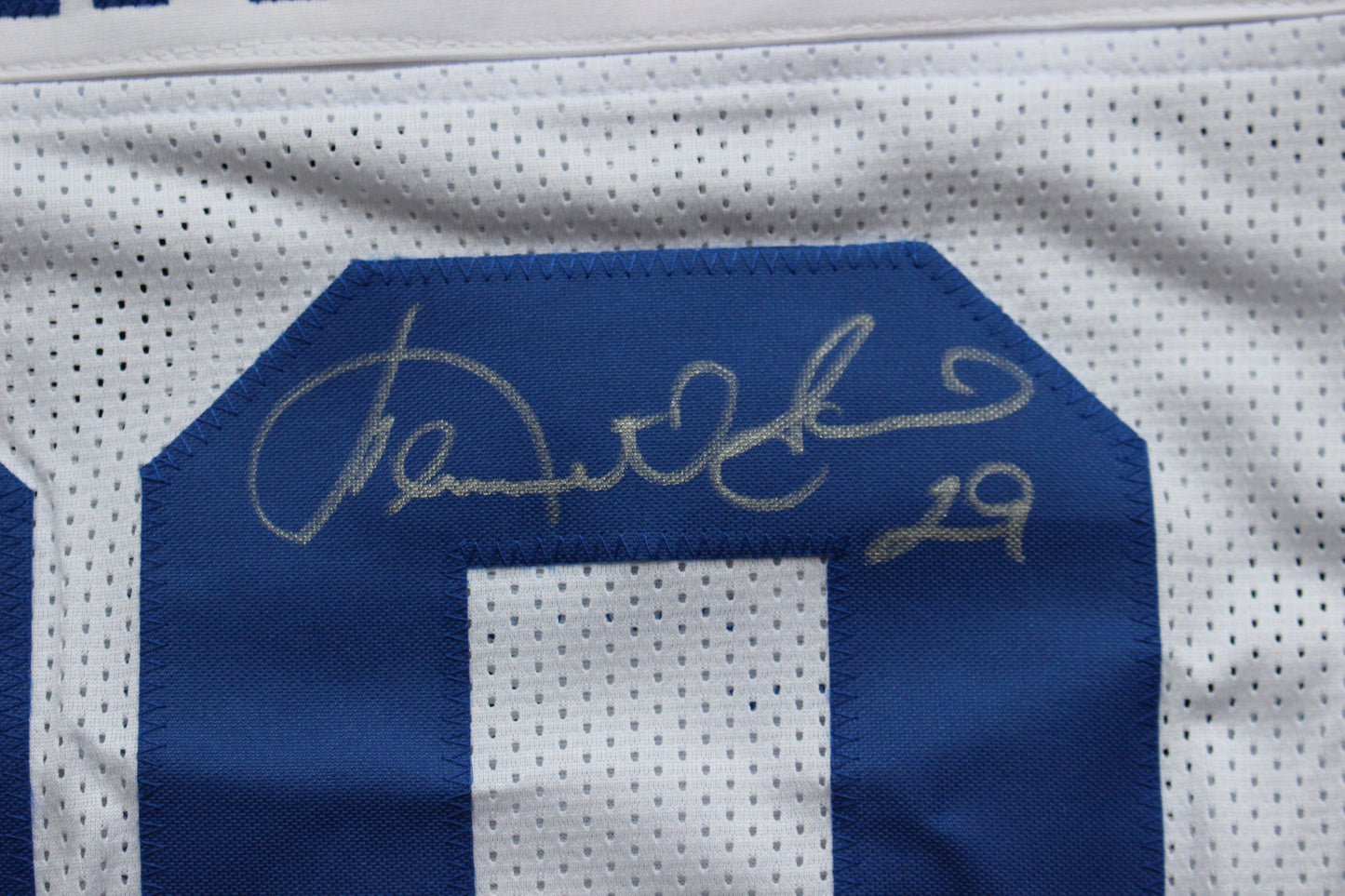 KENNETH KENNY GANT DALLAS COWBOYS SIGNED HOME JERSEY Large w/INSCs JSA COA