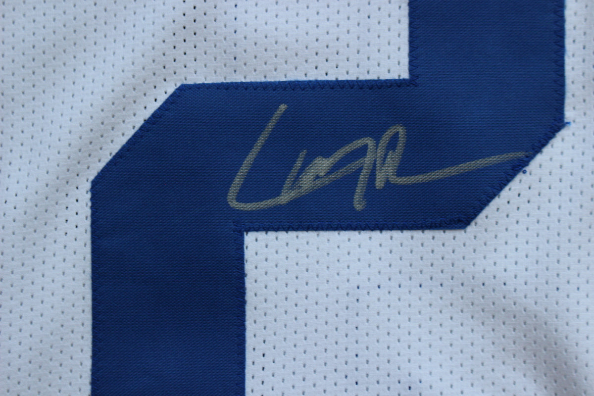 LARRY BROWN DALLAS COWBOYS SIGNED JERSEY TCU BAS