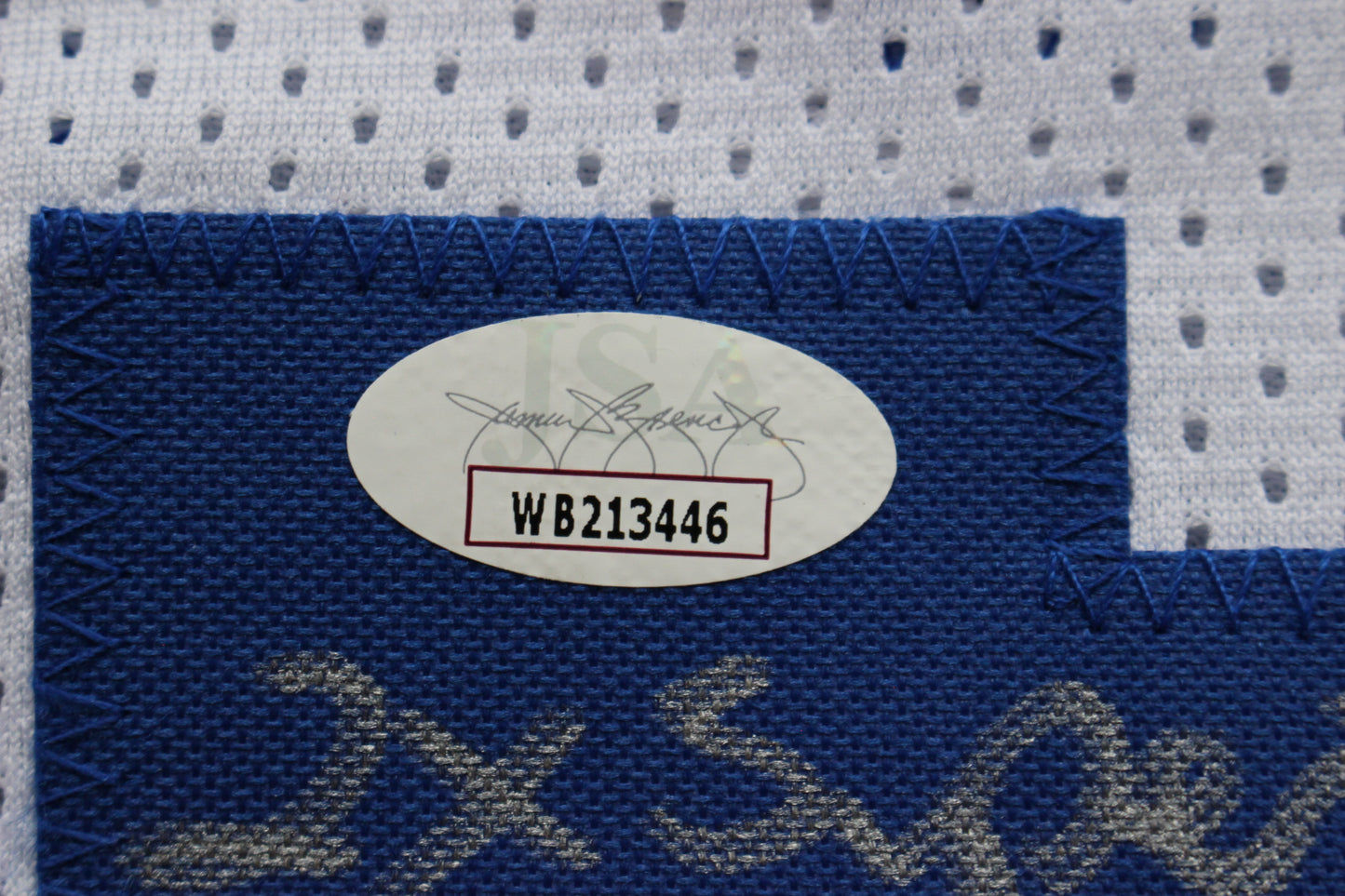 KENNETH KENNY GANT DALLAS COWBOYS SIGNED HOME JERSEY Large w/INSCs JSA COA