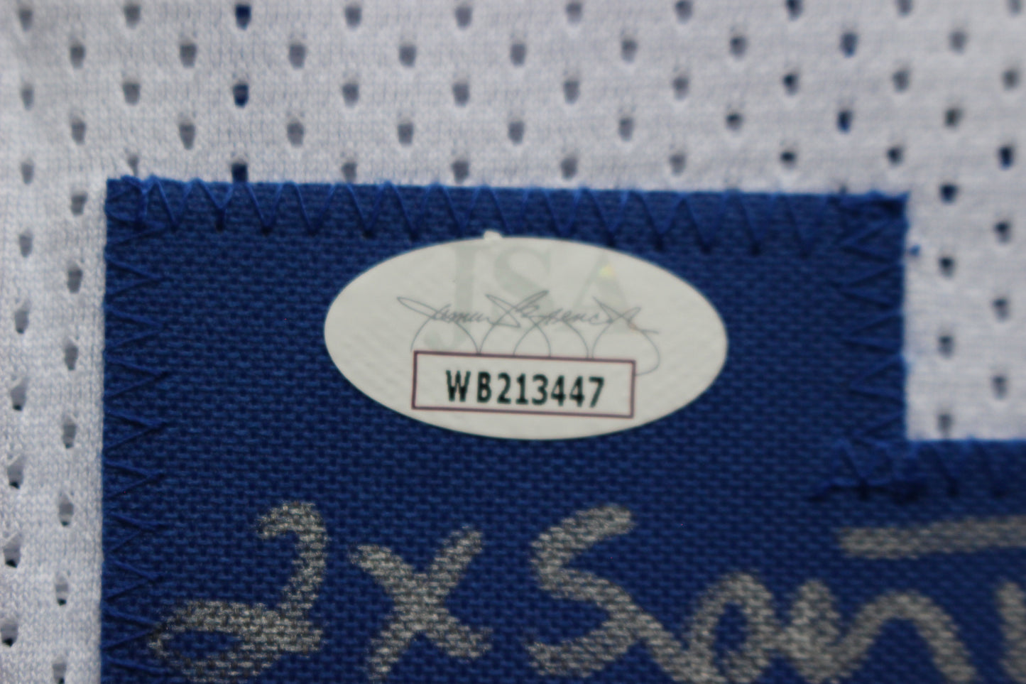 KENNETH KENNY GANT DALLAS COWBOYS SIGNED HOME JERSEY Large w/INSCs JSA COA