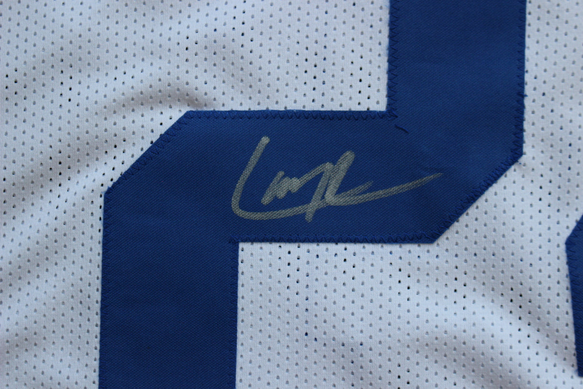 LARRY BROWN DALLAS COWBOYS SIGNED JERSEY TCU BAS
