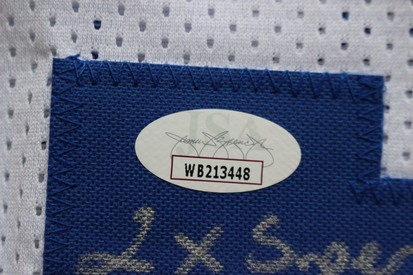 KENNETH KENNY GANT DALLAS COWBOYS SIGNED HOME JERSEY Large w/INSCs JSA COA