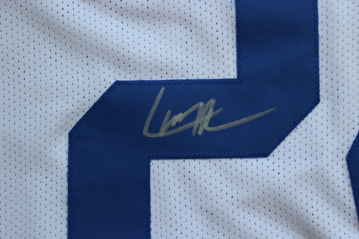 LARRY BROWN DALLAS COWBOYS SIGNED JERSEY TCU BAS