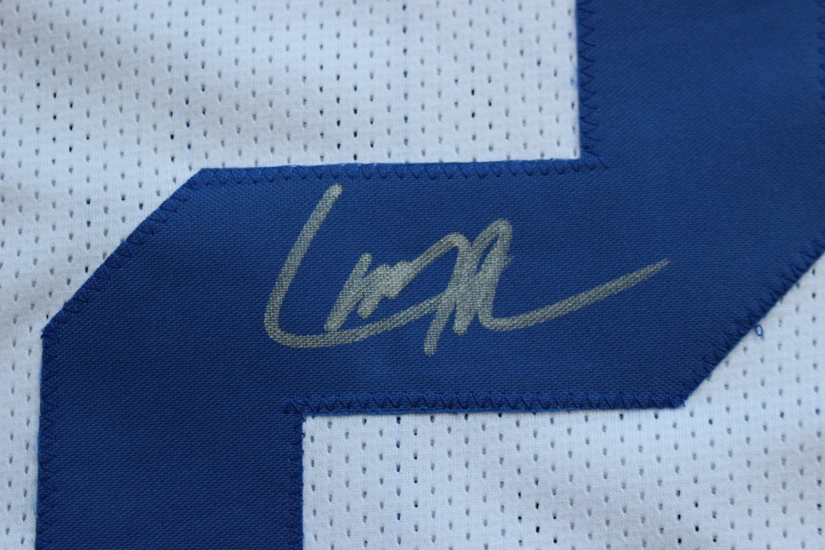 LARRY BROWN DALLAS COWBOYS SIGNED JERSEY TCU BAS