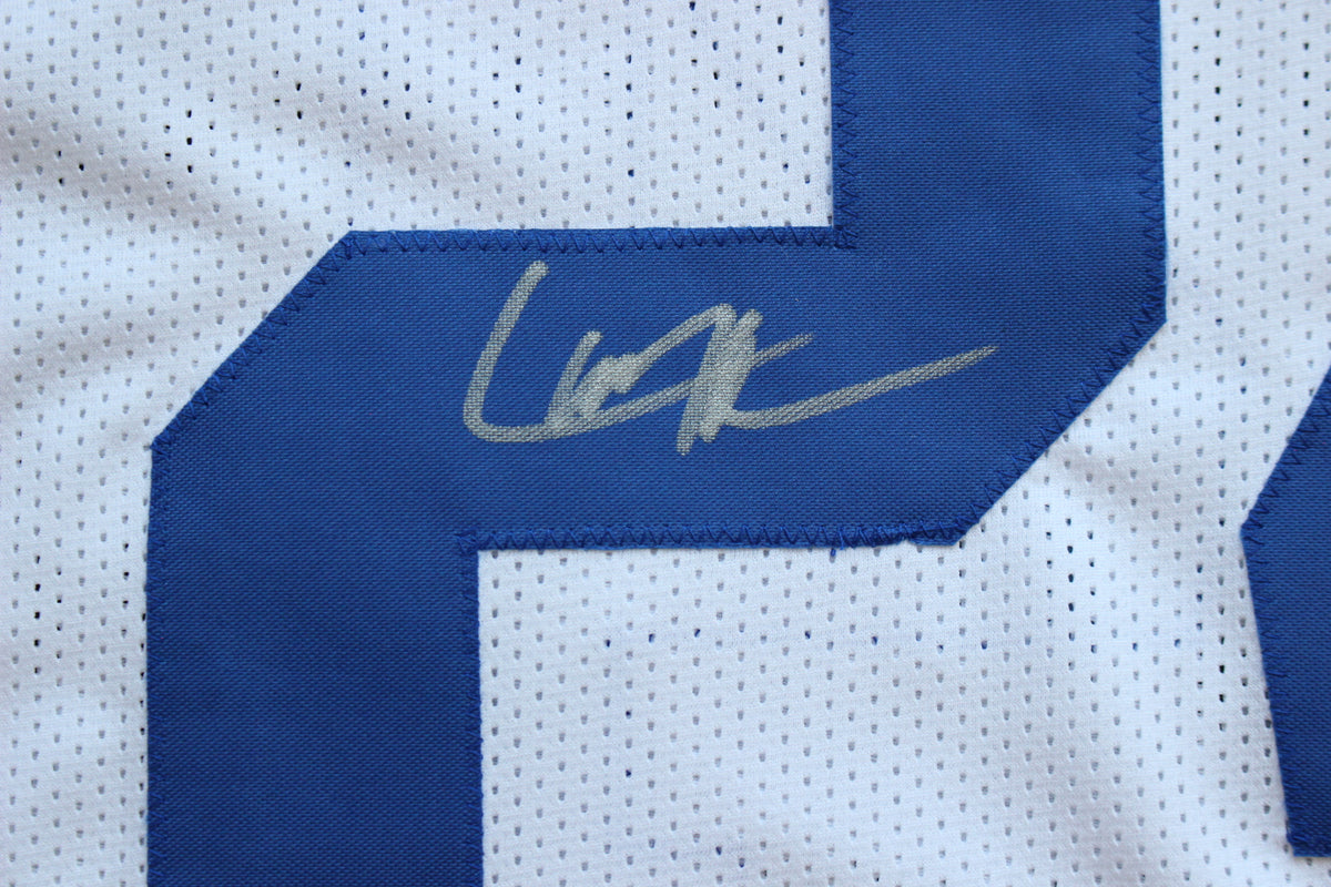 LARRY BROWN DALLAS COWBOYS SIGNED JERSEY TCU BAS