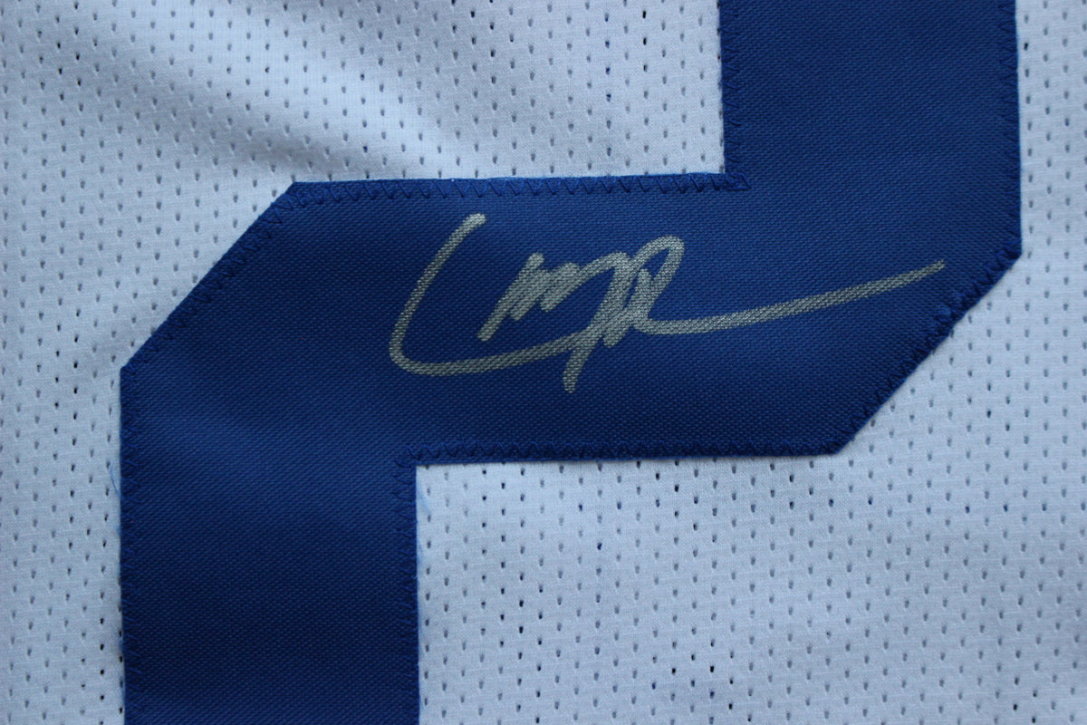 LARRY BROWN DALLAS COWBOYS SIGNED JERSEY TCU BAS