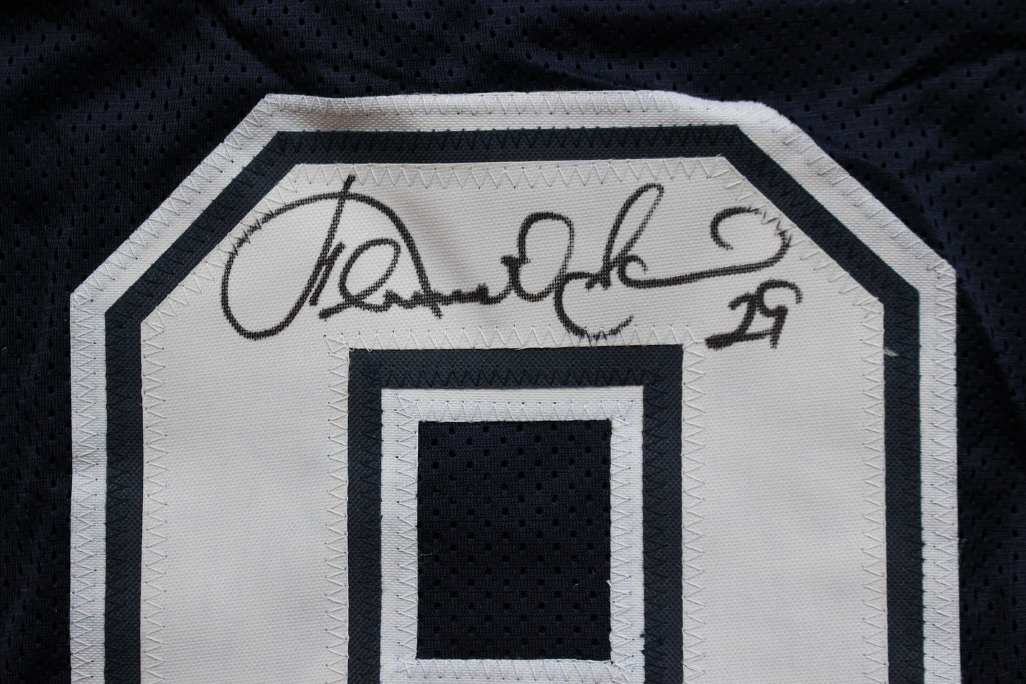 KENNETH KENNY GANT DALLAS COWBOYS SIGNED ROAD JERSEY XL w/INSCs JSA COA