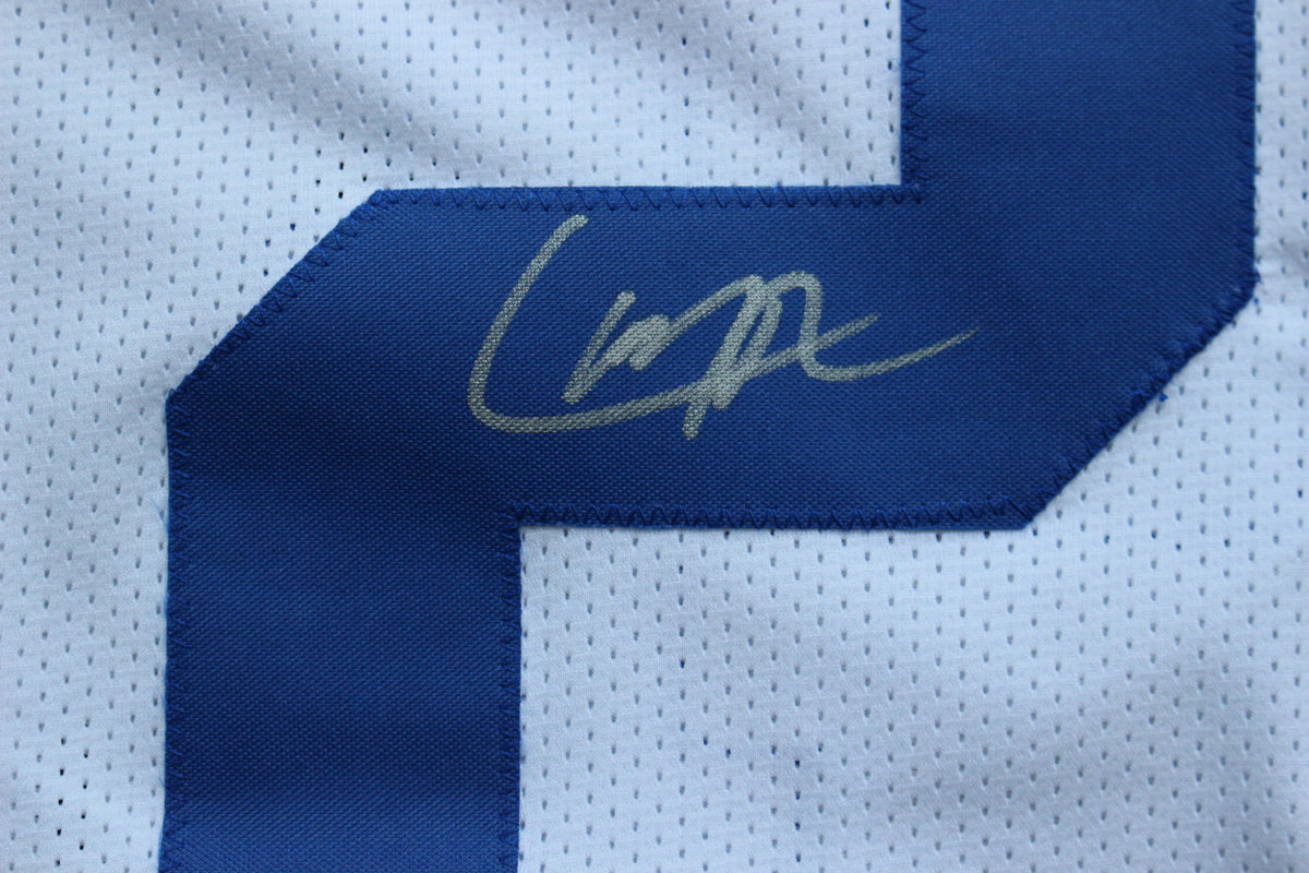 LARRY BROWN DALLAS COWBOYS SIGNED JERSEY TCU BAS