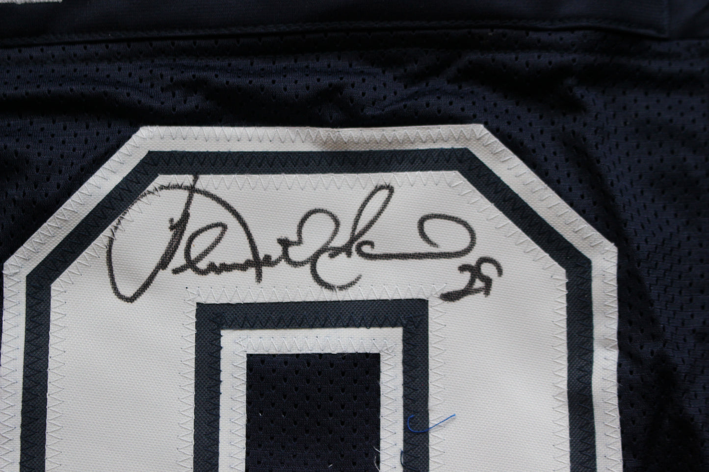 KENNETH KENNY GANT DALLAS COWBOYS SIGNED ROAD JERSEY XL w/INSCs JSA COA