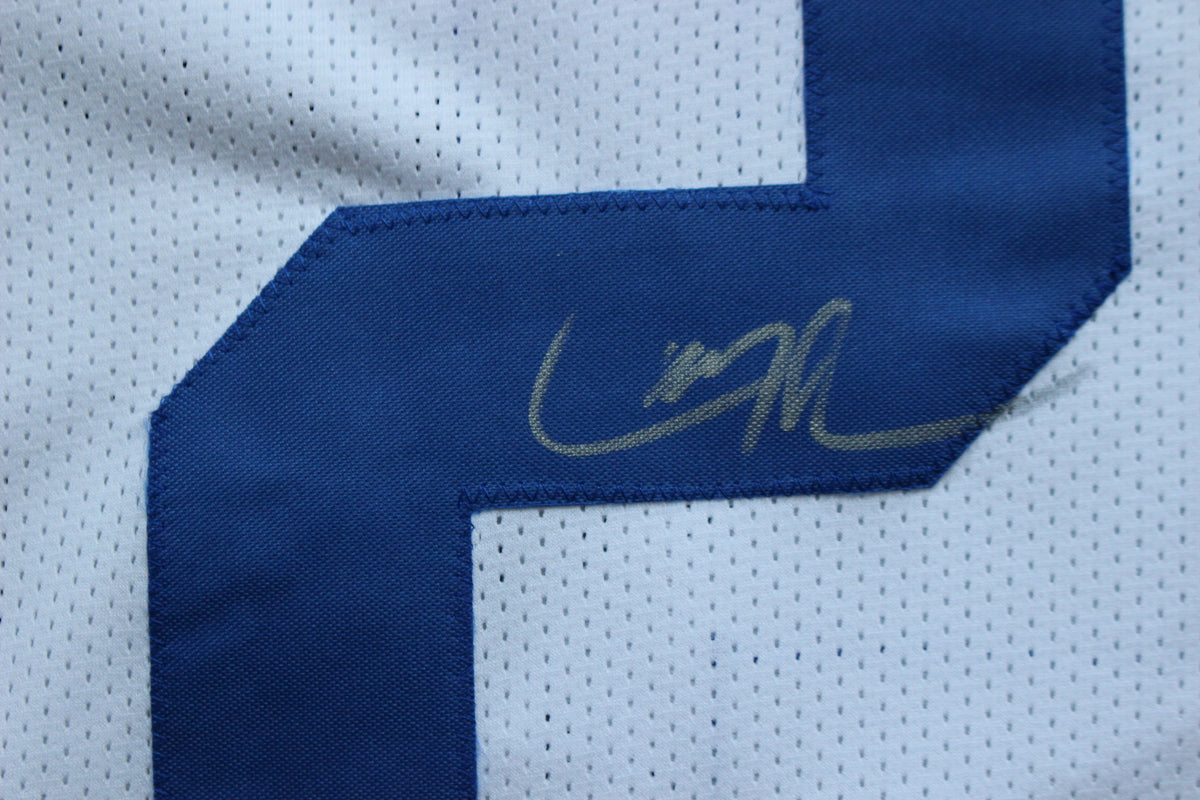 LARRY BROWN DALLAS COWBOYS SIGNED JERSEY TCU BAS