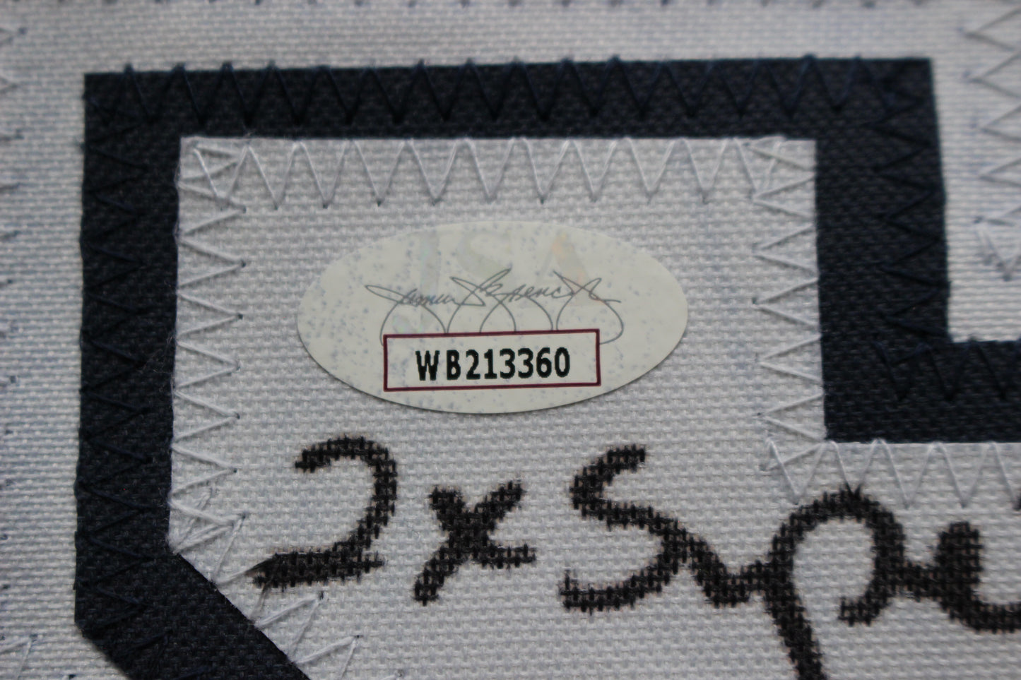 KENNETH KENNY GANT DALLAS COWBOYS SIGNED ROAD JERSEY Medium w/INSCs JSA COA