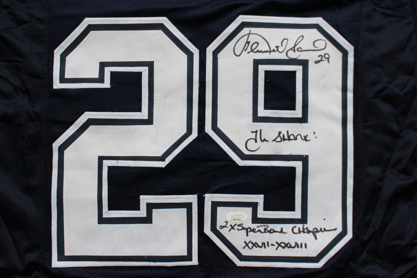 KENNETH KENNY GANT DALLAS COWBOYS SIGNED ROAD JERSEY Medium w/INSCs JSA COA