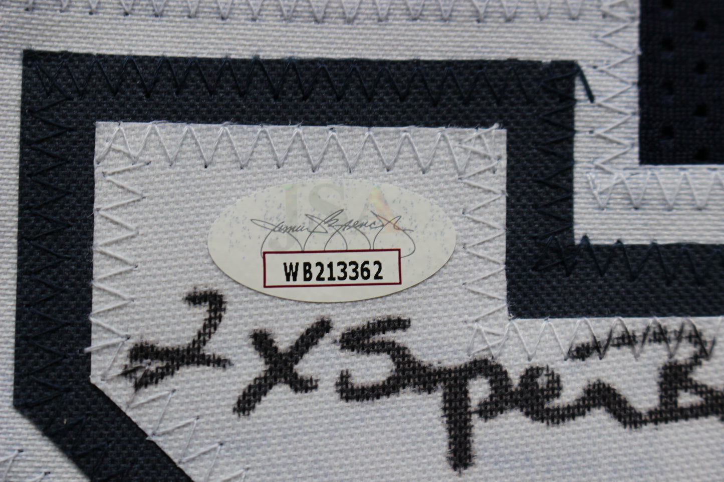 KENNETH KENNY GANT DALLAS COWBOYS SIGNED ROAD JERSEY Medium w/INSCs JSA COA