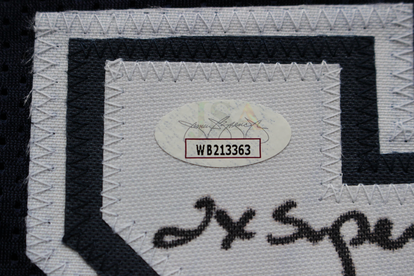KENNETH KENNY GANT DALLAS COWBOYS SIGNED ROAD JERSEY Medium w/INSCs JSA COA