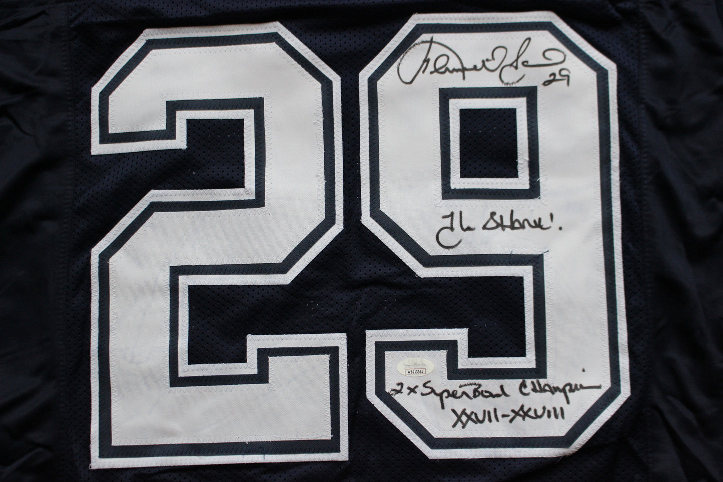 KENNETH KENNY GANT DALLAS COWBOYS SIGNED ROAD JERSEY Medium w/INSCs JSA COA