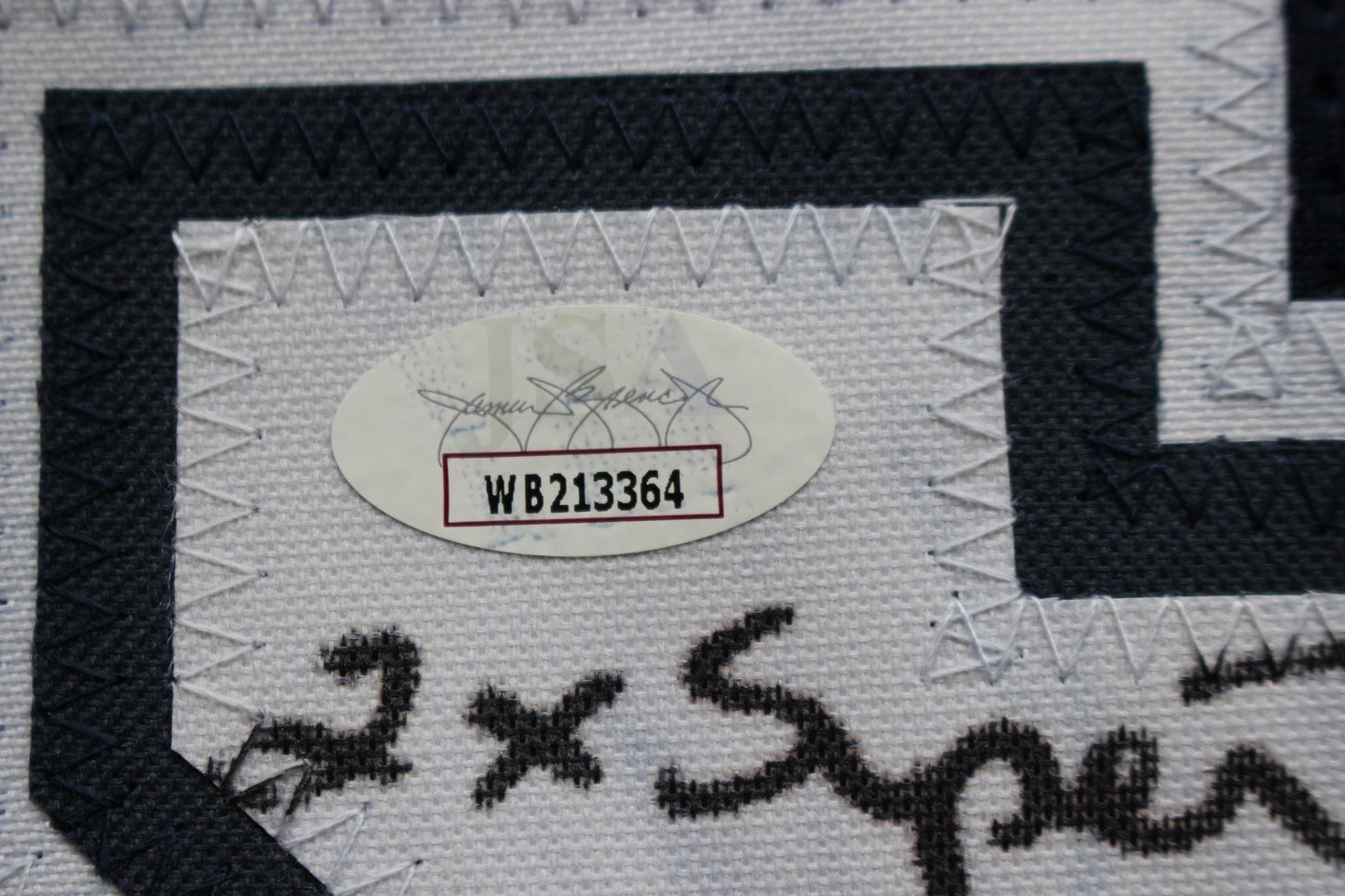 KENNETH KENNY GANT DALLAS COWBOYS SIGNED ROAD JERSEY Medium w/INSCs JSA COA