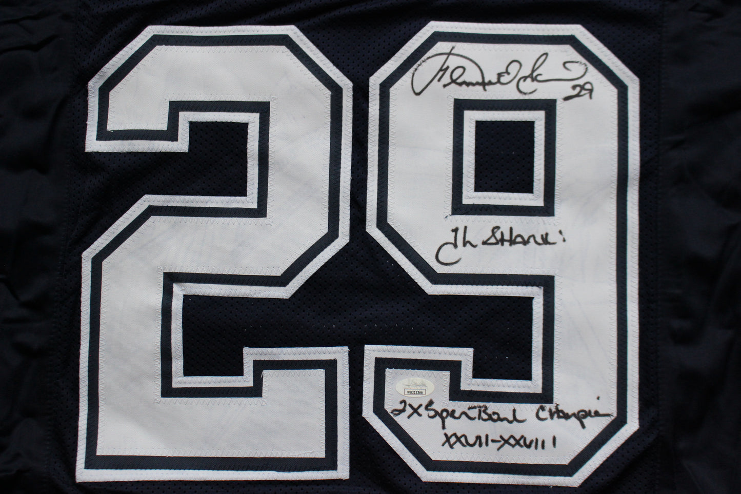 KENNETH KENNY GANT DALLAS COWBOYS SIGNED ROAD JERSEY Medium w/INSCs JSA COA